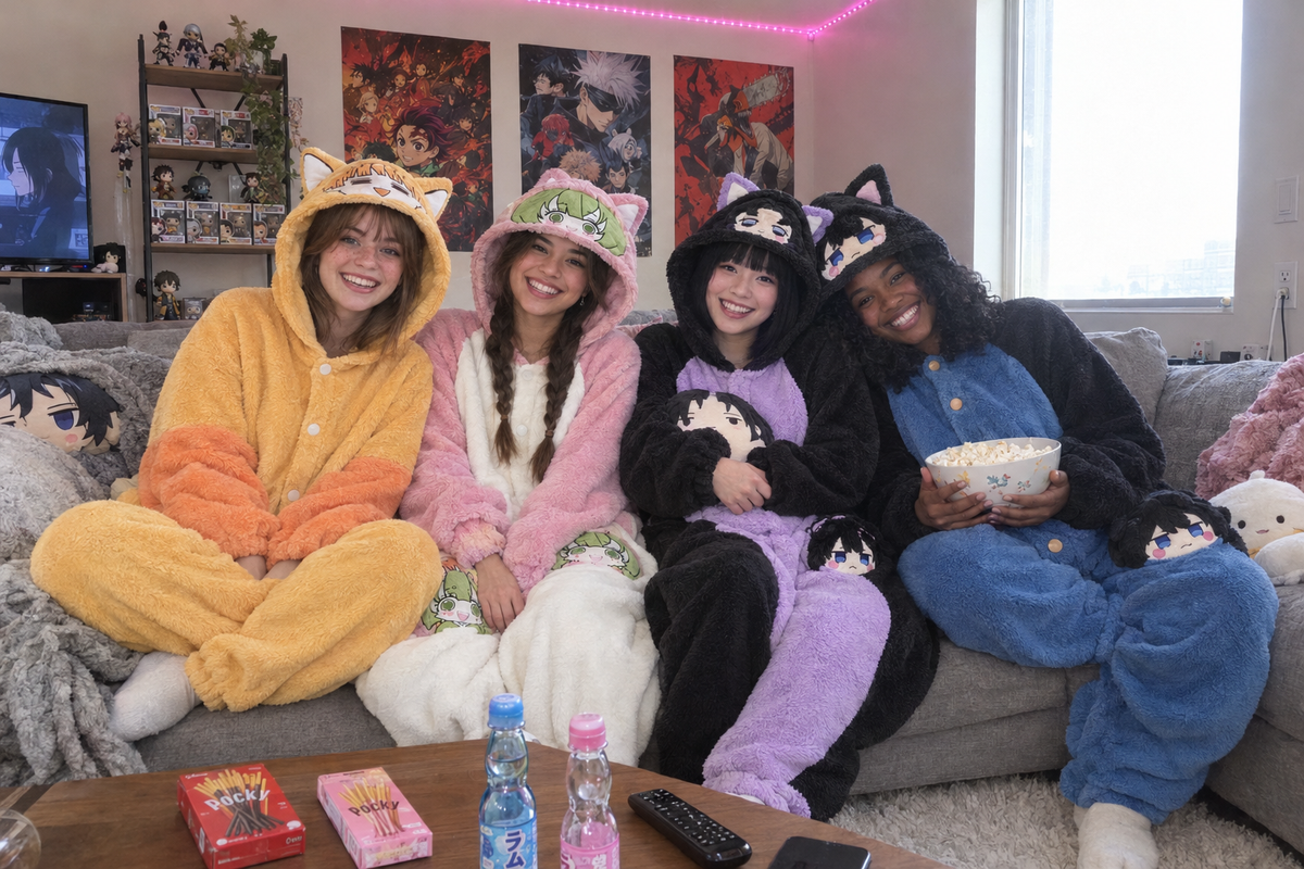 The Slayer Onesie — the whole squad