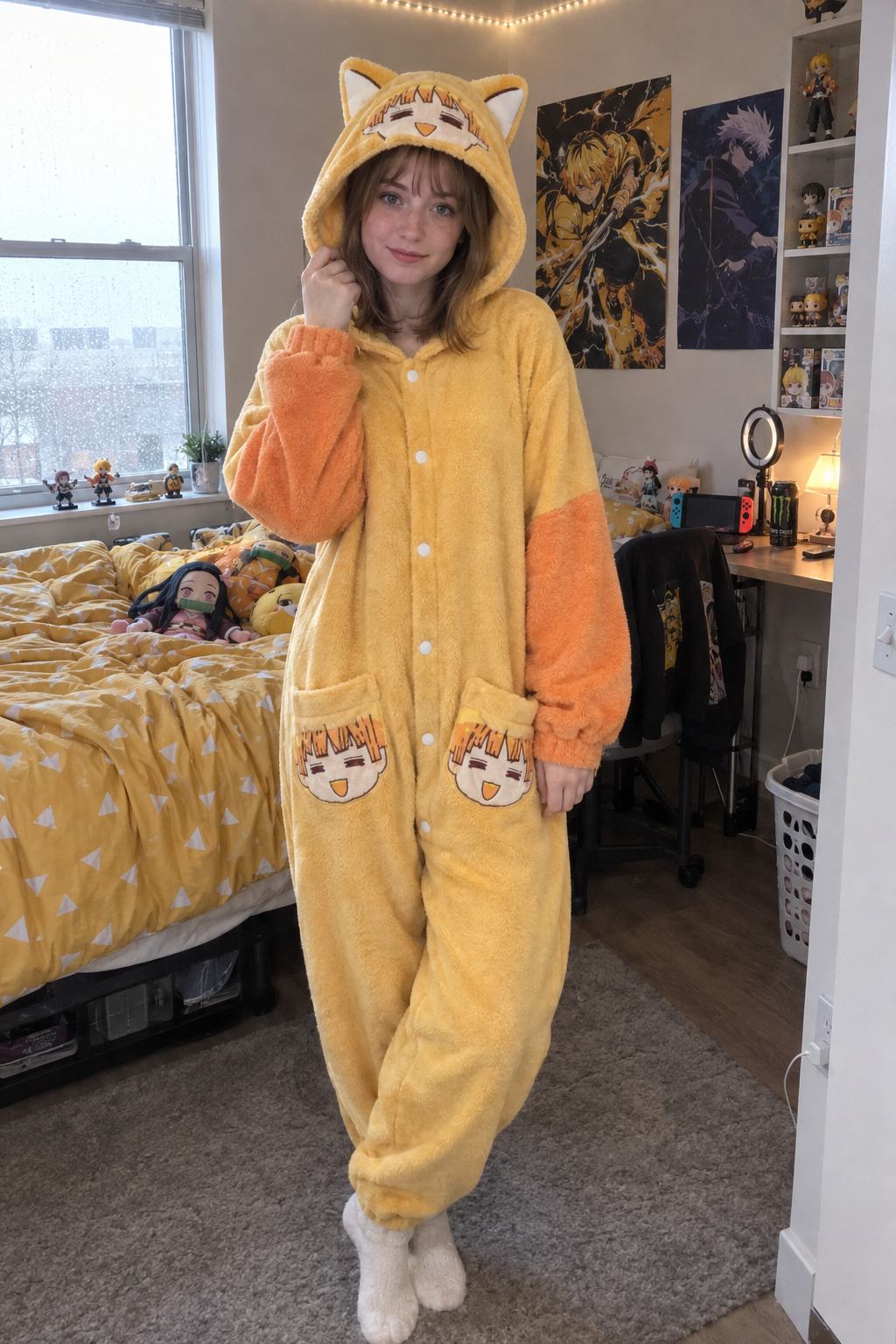 The Slayer Onesie — Zenitsu (featured)